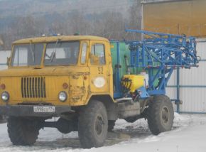 Опрыскиватели самоходные "ЗАРЯ" на шасси ГАЗ-66, ГАЗ-3308 "Садко", Камаз, УРАЛ.