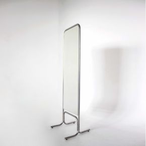 РОССИЯ Зеркало напольное 500Lx1675Hx500Dмм, зеркальное полотно1400х450мм.